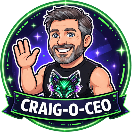 Craig-O-CEO badge