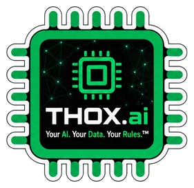 THOX chip swag sticker