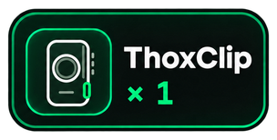 ThoxClip glow badge