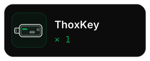 ThoxKey × 1